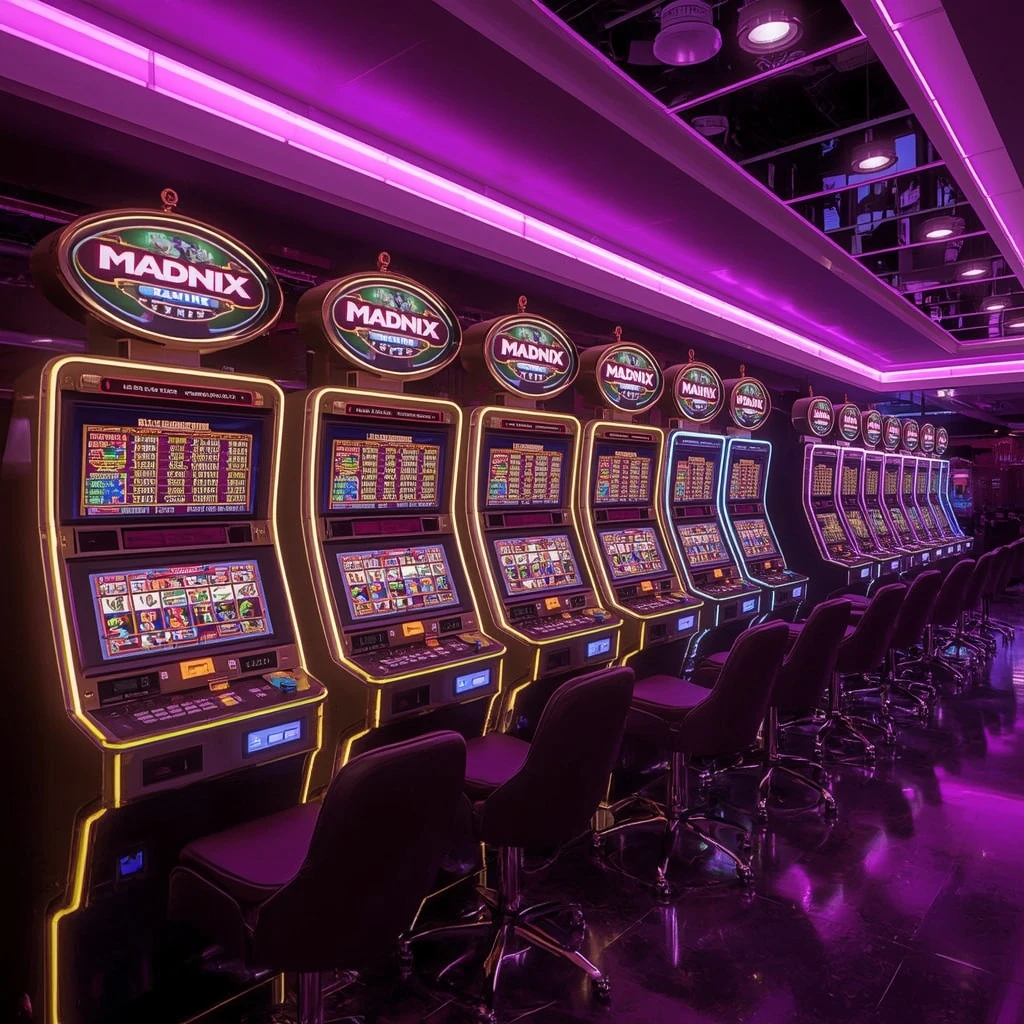 Machines à sous du casino Madnix