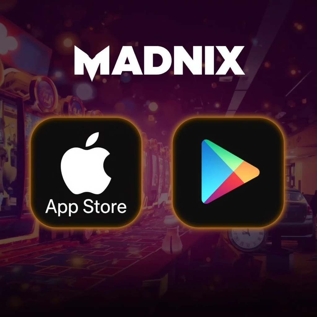 Application mobile du casino Madnix